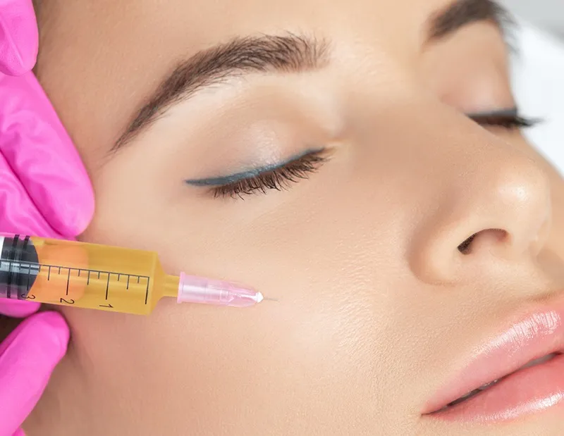 وسعت ناحیه درمان نیز در هزینه پی آر پی صورت بسیار موثر است