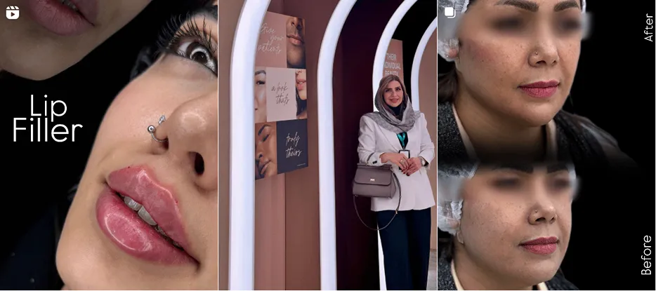 نمونه کار یکی از برترین دکتر بوتاکس بندرعباس را مشاهده میفرمایید.