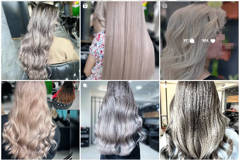 تصویر یکی از بهترین سالن رنگ مو در مشهد را مشاهده میفرمایید.