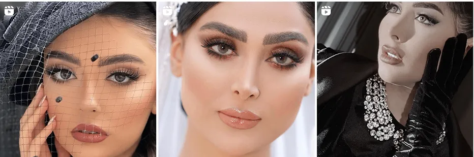 یکی از نمونه کارهای بهترین آرایشگاه زنانه در مشهد را مشاهده میفرمایید.