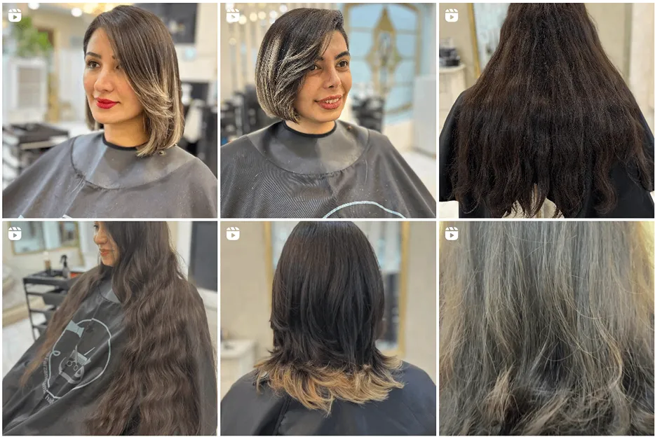 تصویر یکی از بهترین سالن کوتاهی مو در مشهد را مشاهده میفرمایید