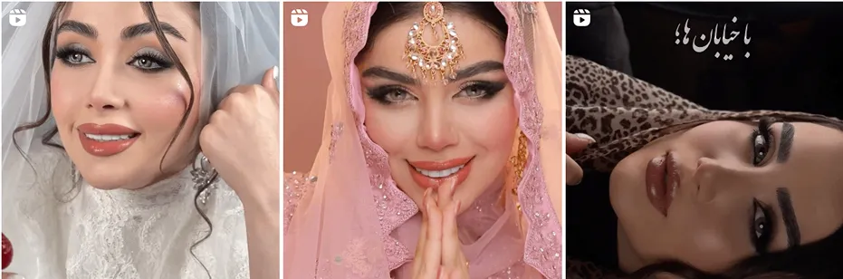 در اینجا میتوانید یکی از نمونه کار بهترین آرایشگاه زنانه در مشهد را مشاهده بفرمایید