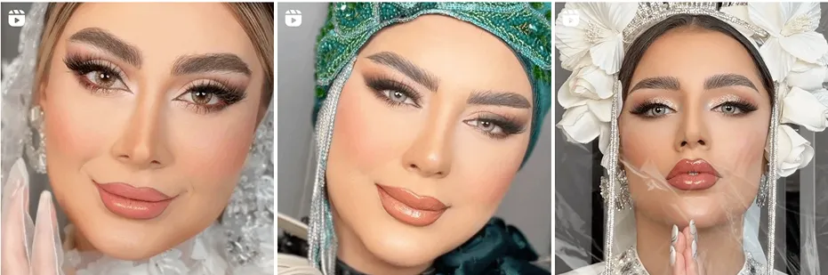 نمونه کار یکی از بهترین آرایشگاه زنانه در مشهد را مشاهده میفرمایید