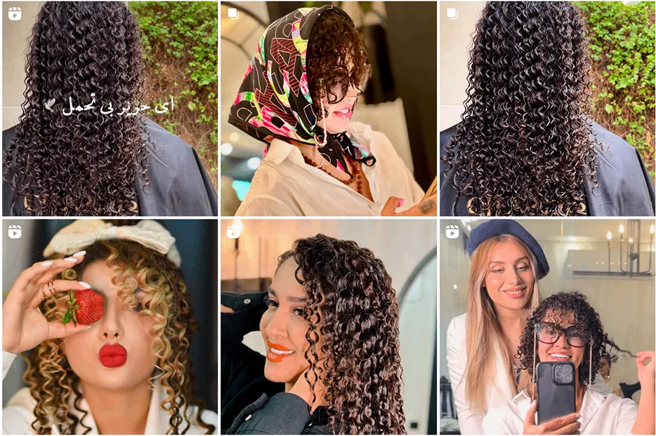 آزاده علمی از بهرتین متخصص فر مو در مشهد است