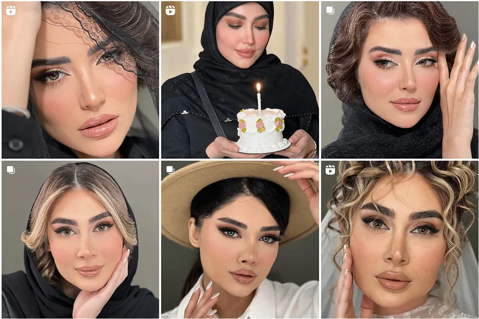 خانم یگانه یکی از بهترین میکاپ کار مشهد است