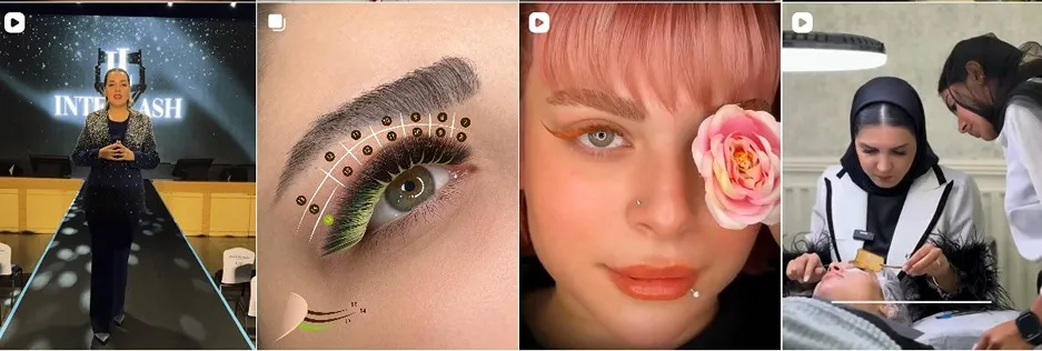 معرفی کامل بهترین سالن اکستنشن مژه در تهران 1404